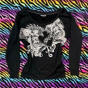 Y2K vintage 2000s affliction style SoCal grunge Graphic Sweatshirt